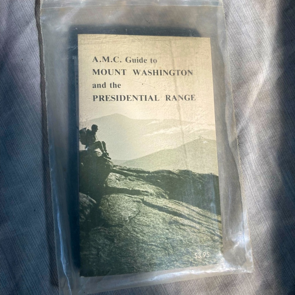 1976 A.M.C. Guide to Mount Washington and The Presidential Range
